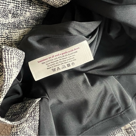 NWT - M.M. LaFleur - The Aditi 2.0—Modern Houndstooth - Black / Sand - Picture 6 of 13